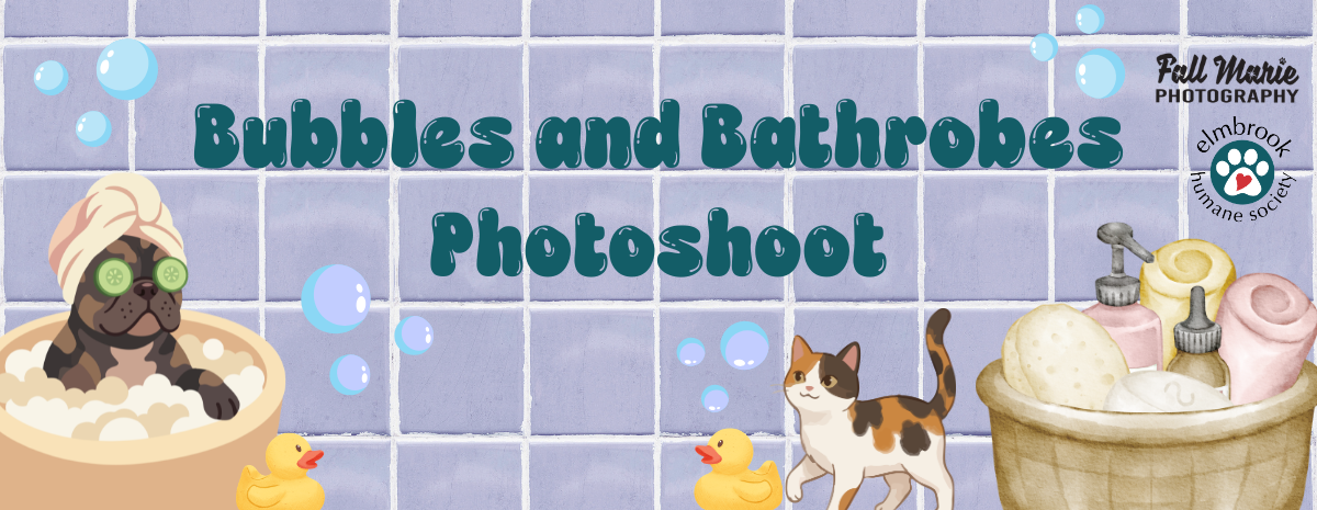 Bubbles and Bathrobes Photo Shoot